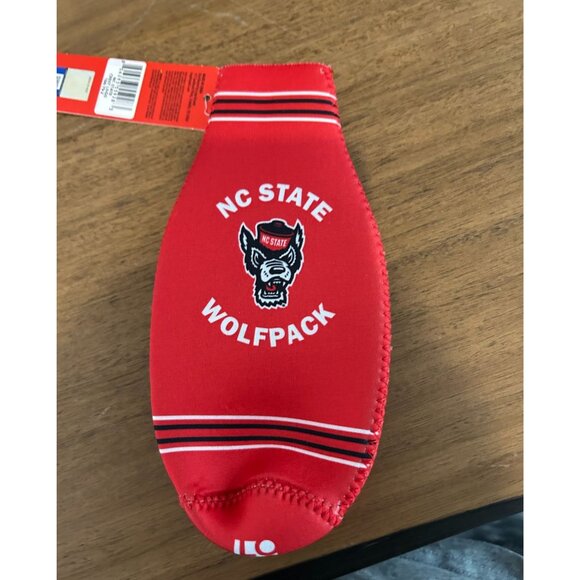 NWT Logo Brands Bottle Koozie NC State Wolfpack - Picture 1 of 3